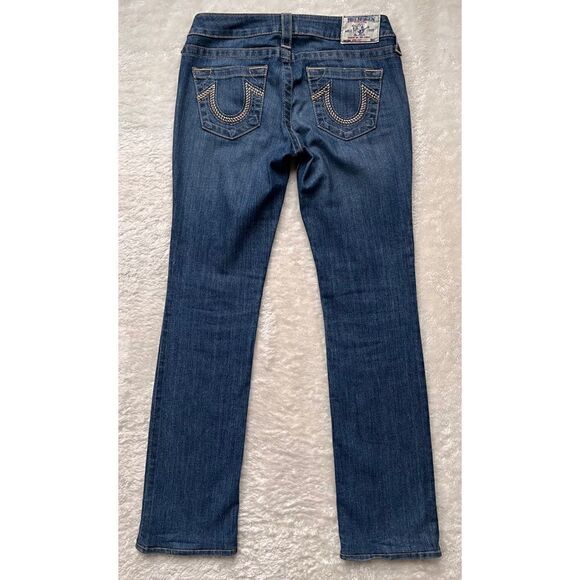 True Religion Straight Distressed Jeans, Size 26 - Picture 10 of 14